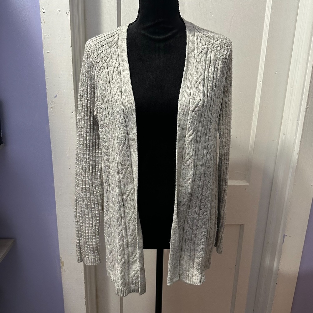 Sonoma Grey Heavy Weight‎ Cardigan in L